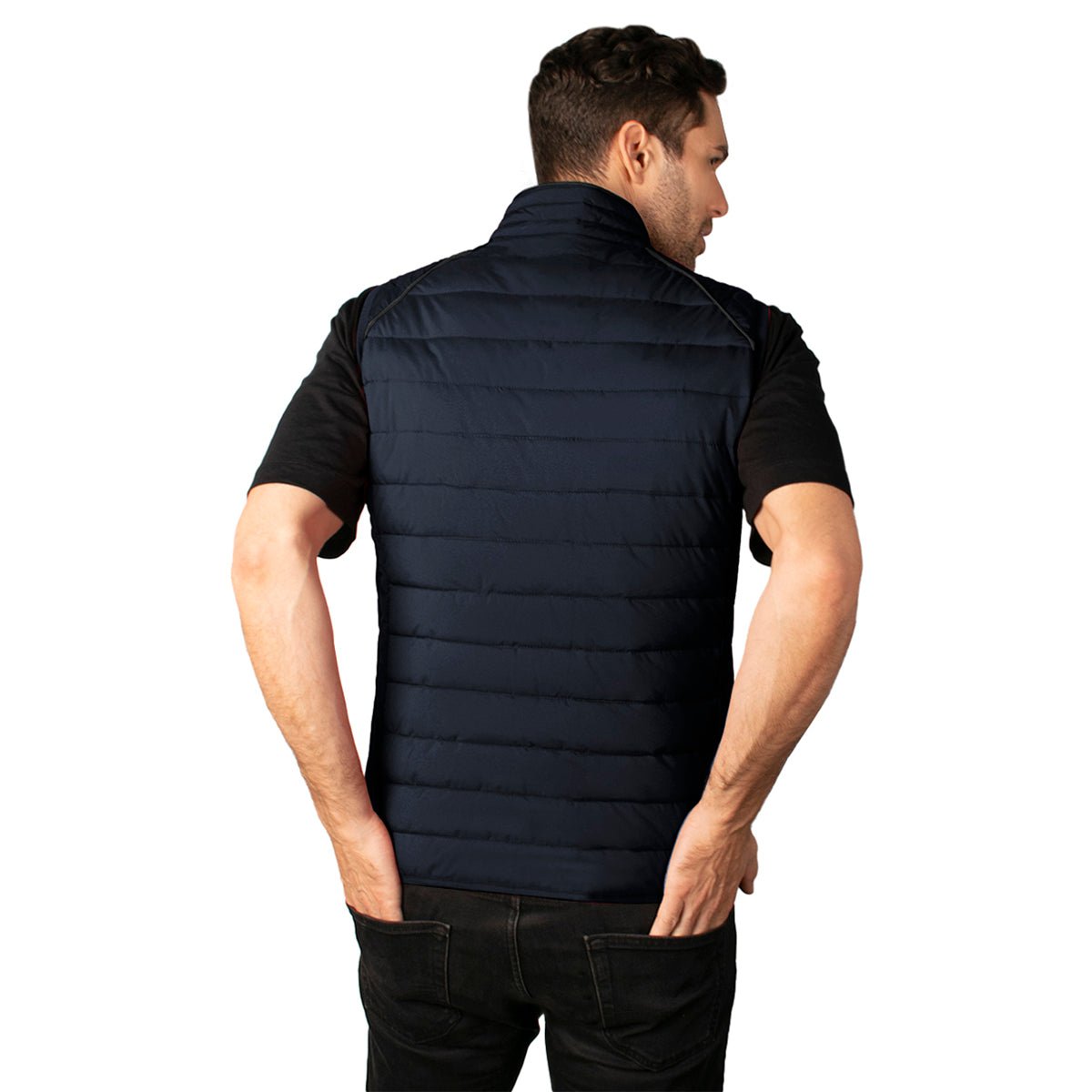 Foto 4 pulgar | Chaleco Greenlander Capitonado Casual Para Hombre