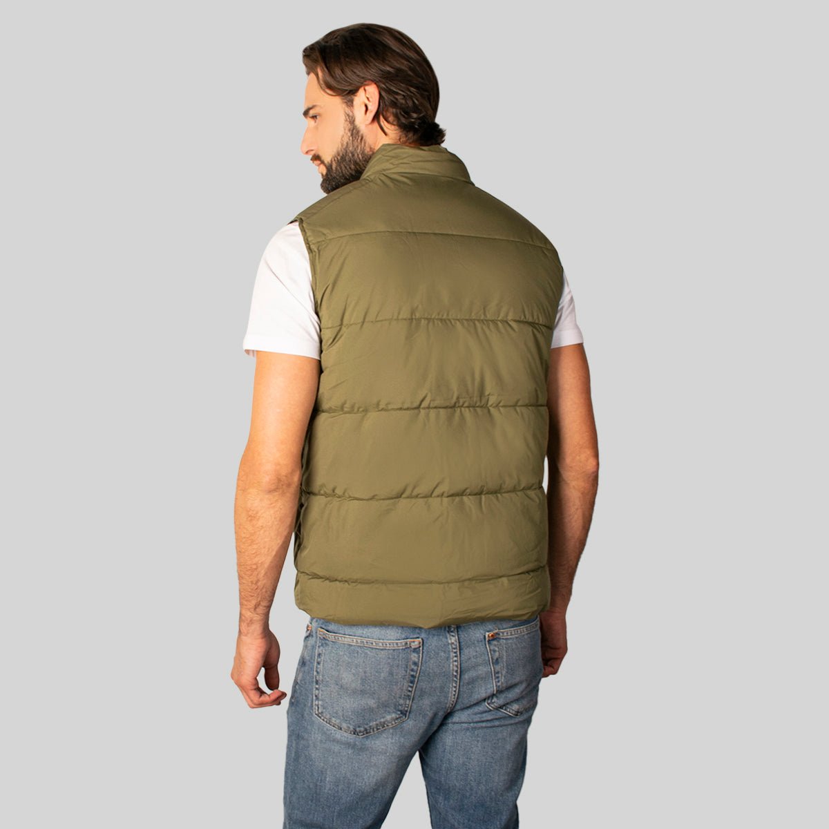 Foto 5 pulgar | Chaleco Greenlander Reversible Casual Cómodo Para Hombre