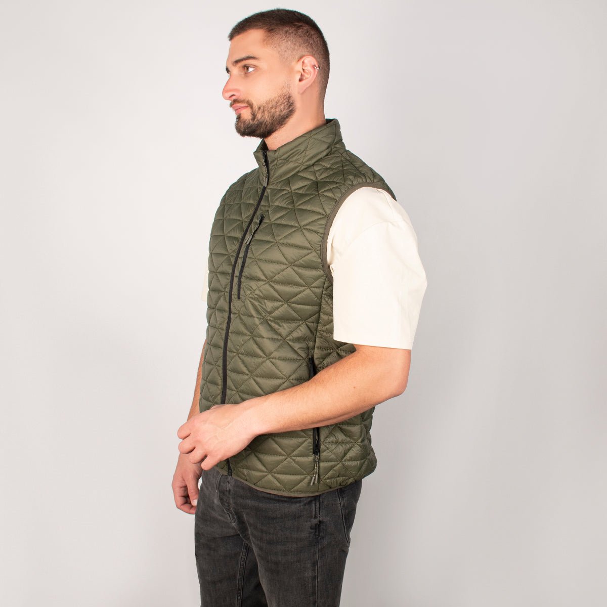 Foto 4 pulgar | Chaleco Greenlander Packable Capitonado Ligero Para Hombre