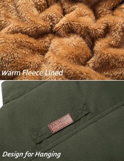 Foto 3 | Chaleco Tacvasen Para Hombre, Forro Polar Grueso Y Cálido Para Invierno Con Bolsillos, Color Verde S - Venta Interna