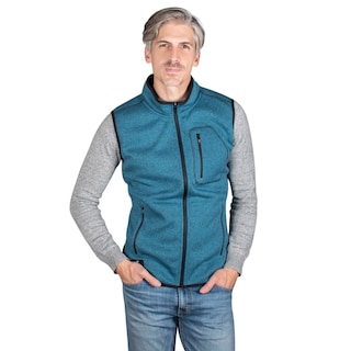 Foto 1 | Chaleco Greenlander De Punto Azul Claro Para Hombre