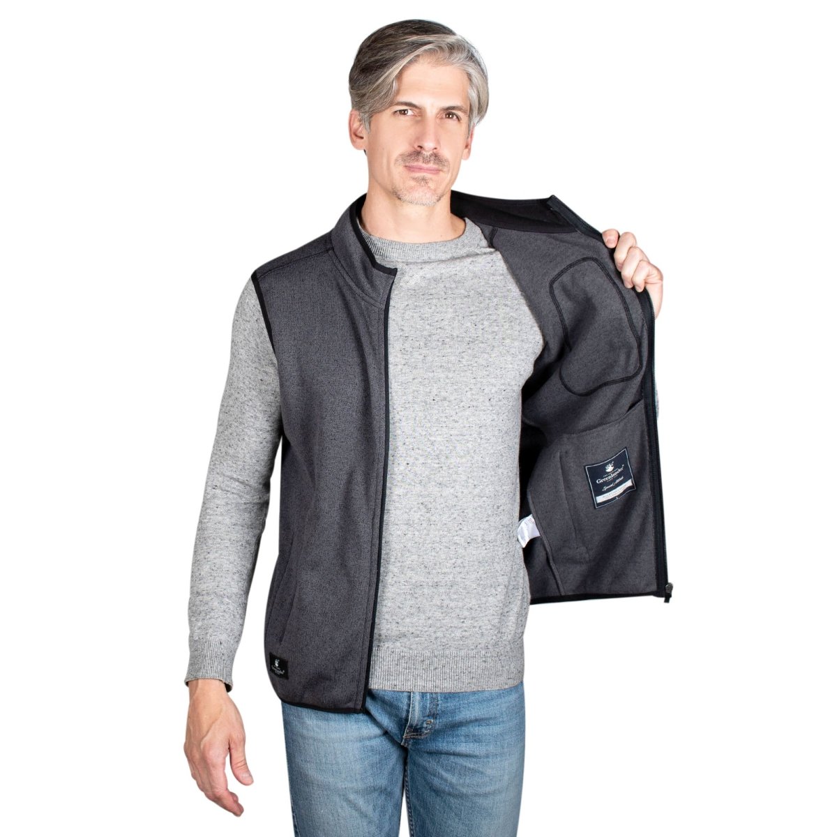 Foto 3 pulgar | Chaleco Greenlander De Punto Para Hombre