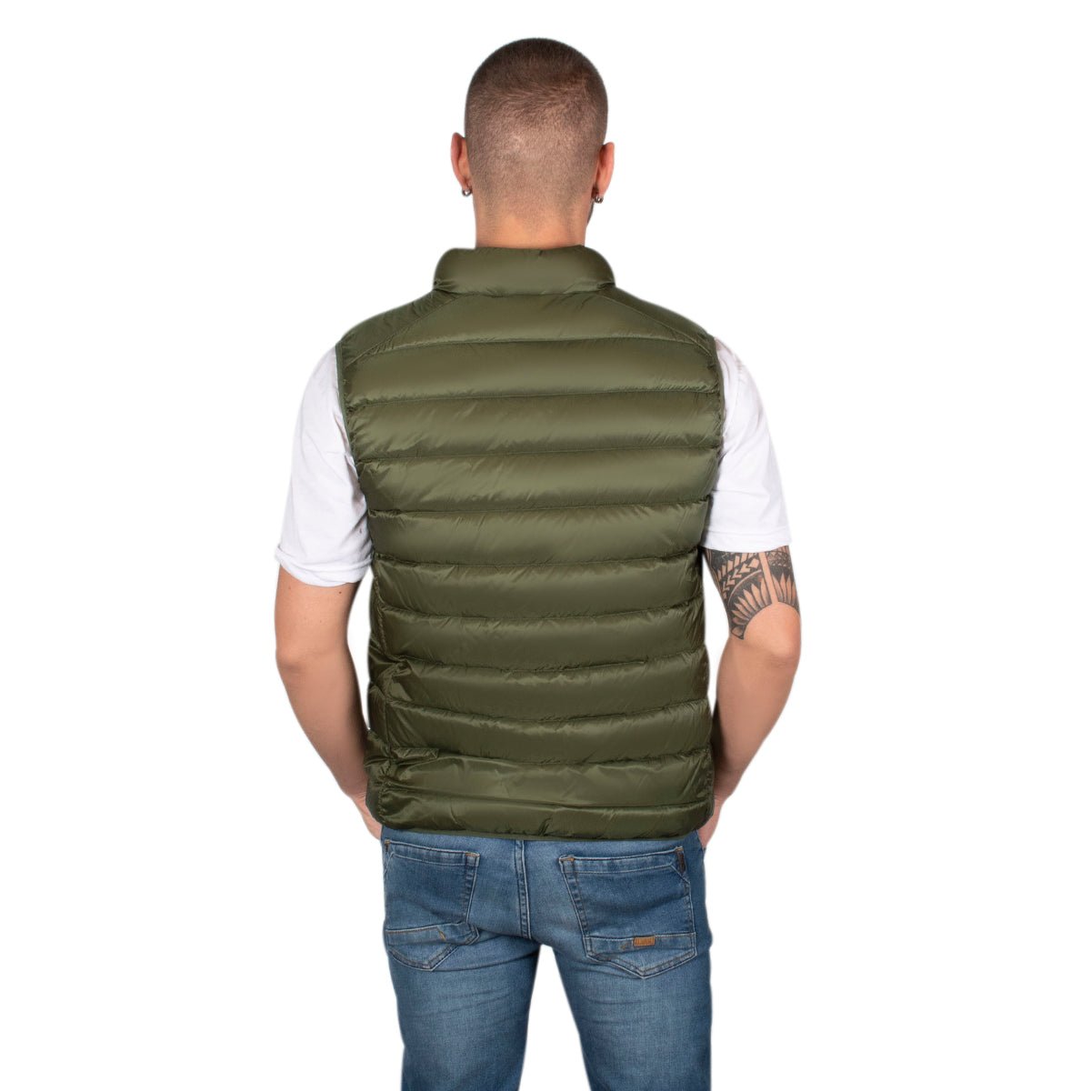 Foto 5 pulgar | Chaleco Greenlander De Pluma Ligera Con Bolsa Transportable Para Hombre