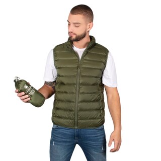Foto 5 | Chaleco Greenlander De Pluma Ligera Con Bolsa Transportable Para Hombre