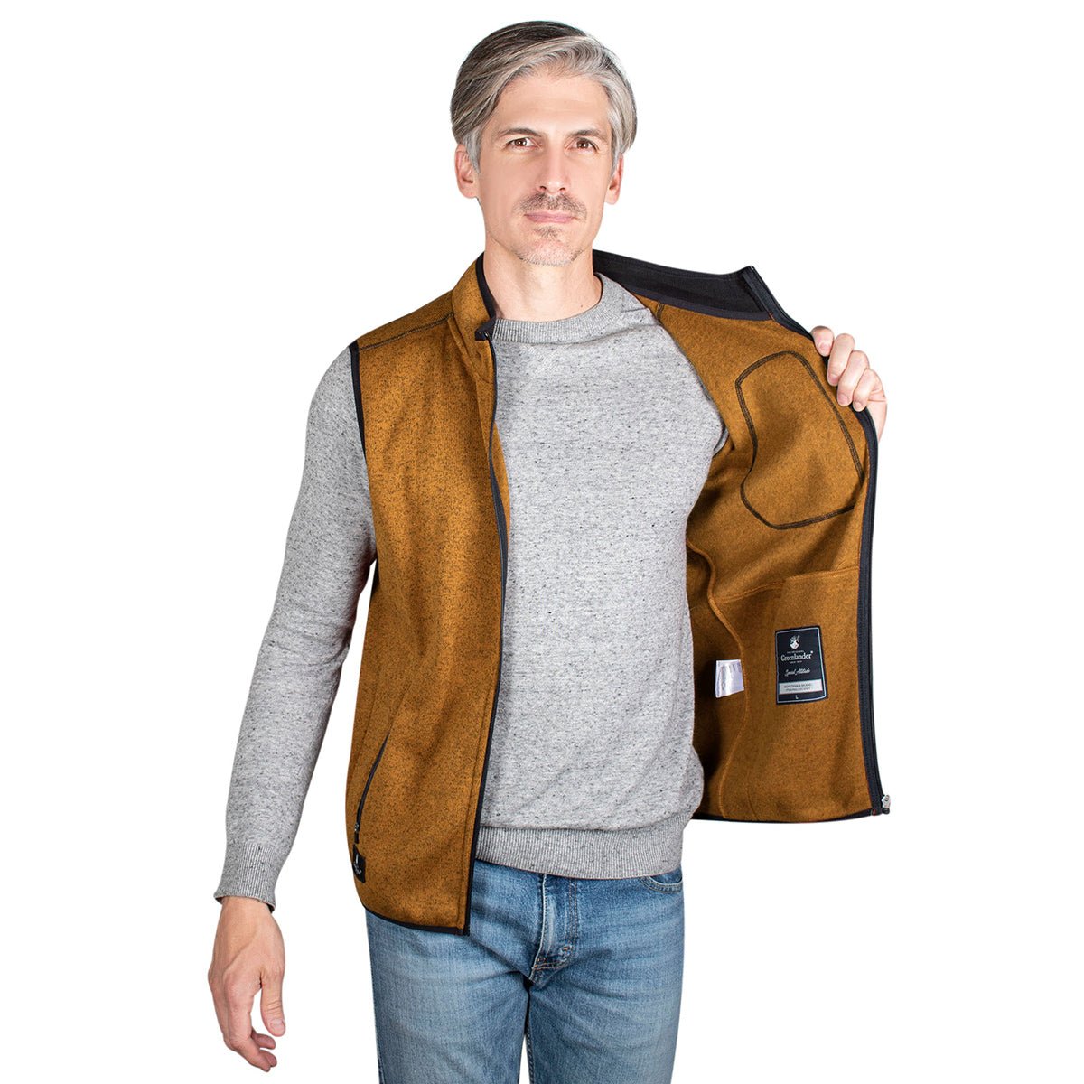Foto 2 | Chaleco Greenlander De Punto Para Hombre