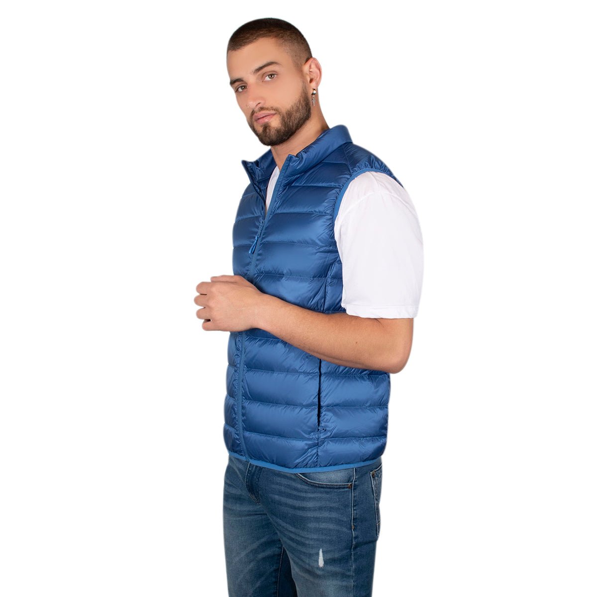 Foto 4 pulgar | Chaleco Greenlander De Pluma Ligera Con Bolsa Transportable Para Hombre