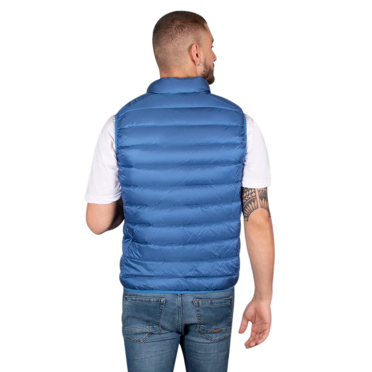 Foto 4 | Chaleco Greenlander De Pluma Ligera Con Bolsa Transportable Para Hombre