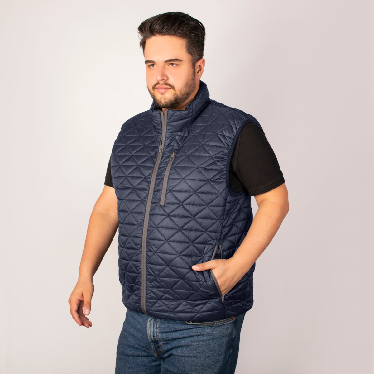 Foto 3 | Chaleco Greenlander Packable Capitonado Ligero Tallas Extra Para Hombre