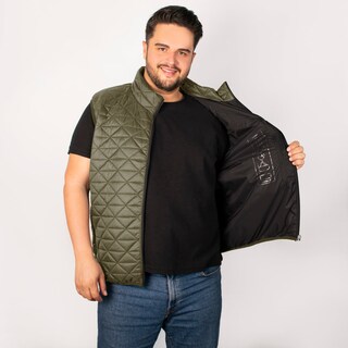 Foto 3 | Chaleco Greenlander Packable Capitonado Ligero Tallas Extra Para Hombre