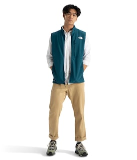 Foto 2 | Chaleco Cortavientos The North Face Apex Bionic 3 Para Hombre Midnight Xxl - Venta Internacional.