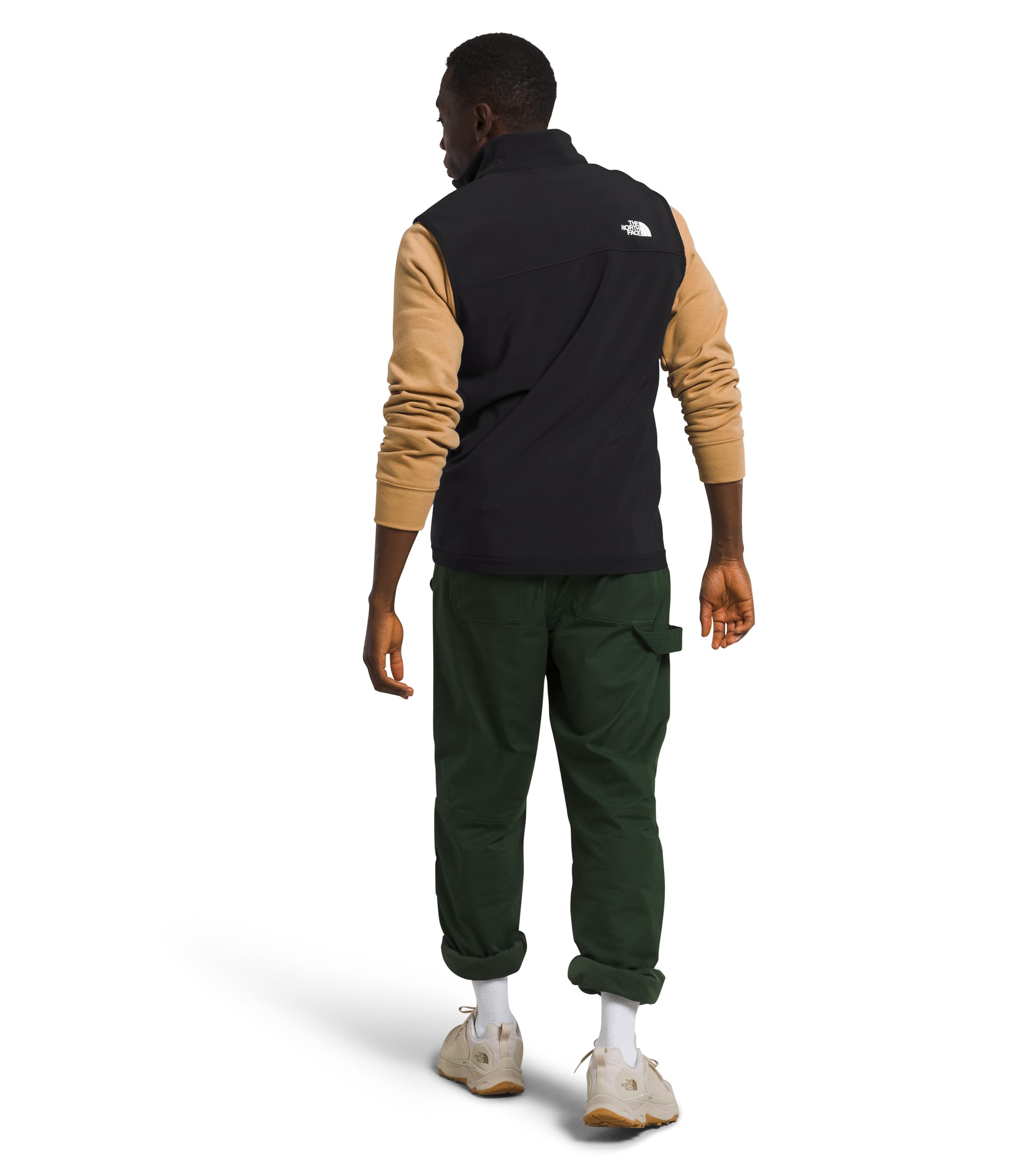 Foto 3 | Chaleco Cortaviento The North Face Apex Bionic 3 Para Hombre Negro L - Venta Internacional.