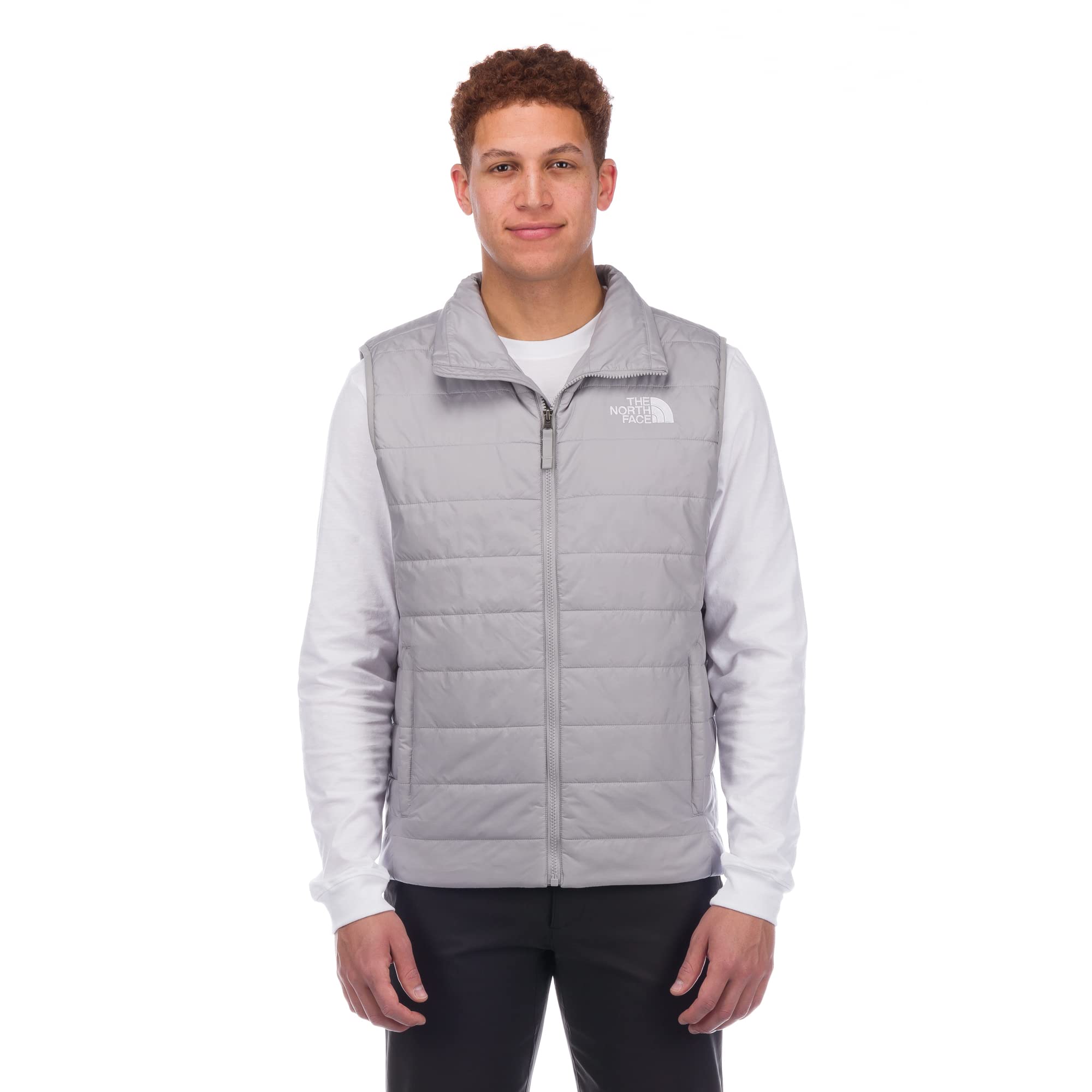 Foto 2 pulgar | Chaleco The North Face Flare Para Hombre, Color Gris Meldo, Heatseeker Eco - Venta Internacional.