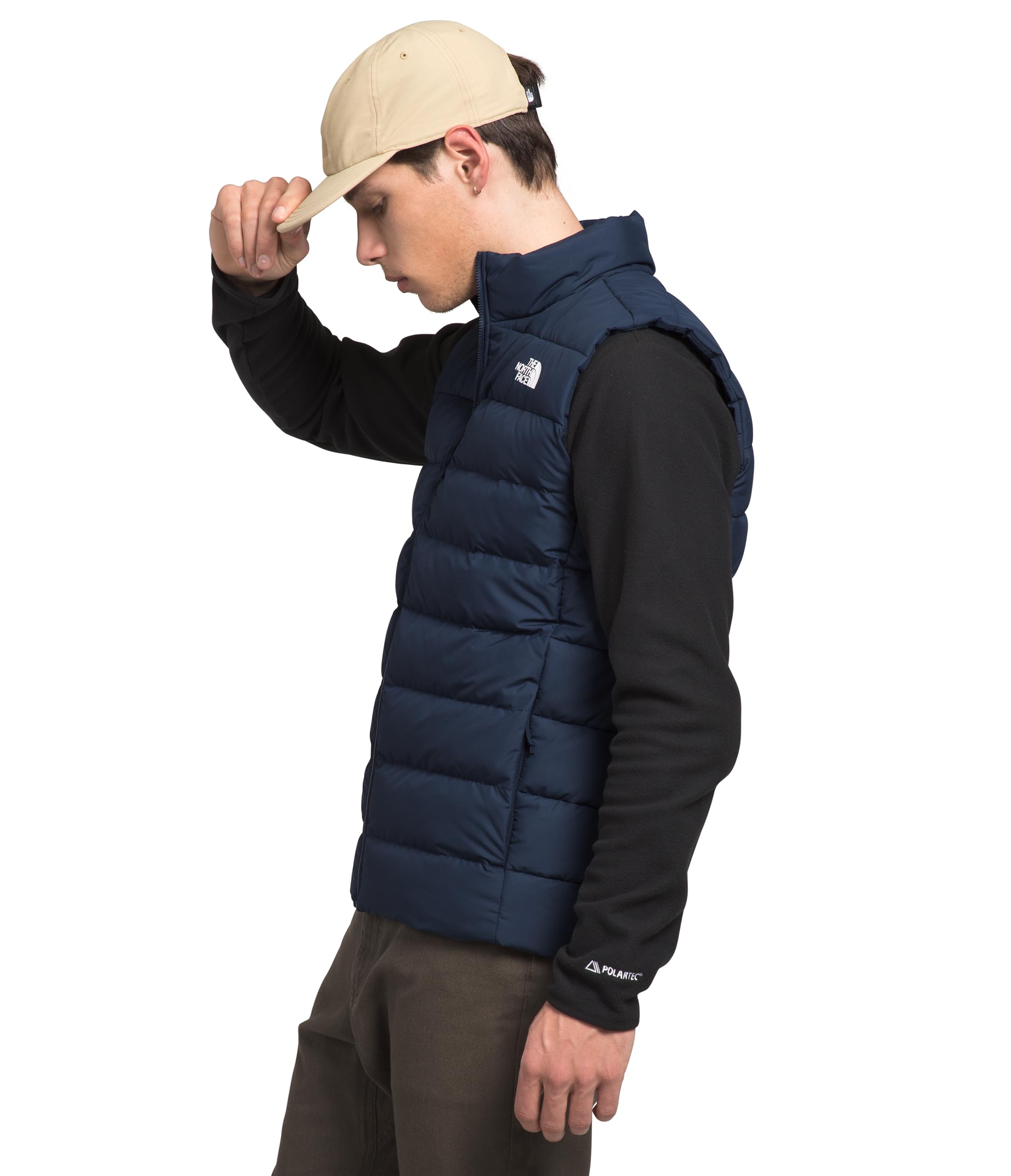 Foto 2 | Chaleco The North Face Aconcagua 3 Para Hombre Summit Navy-npf - Venta Internacional.