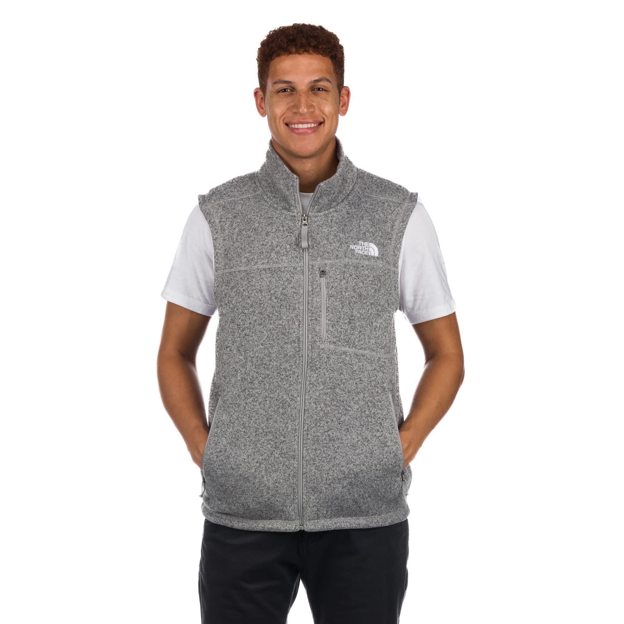 Foto 2 pulgar | Chaleco The North Face Tsillan Para Hombre En Meld Grey Heather - Venta Internacional.