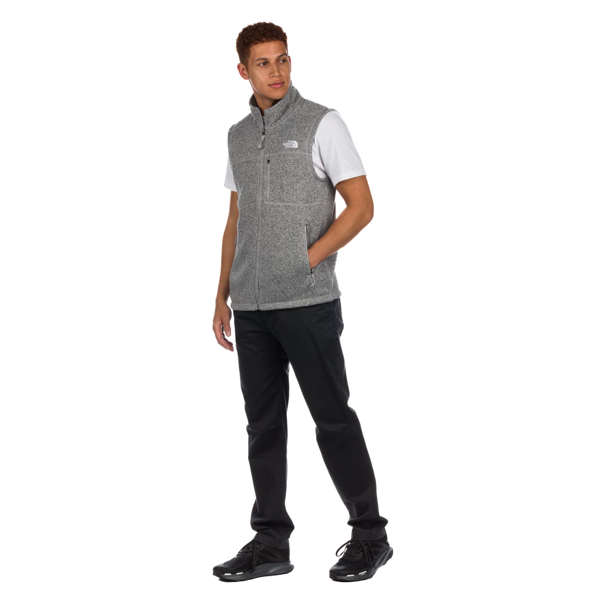 Foto 3 pulgar | Chaleco The North Face Tsillan Para Hombre En Meld Grey Heather - Venta Internacional.