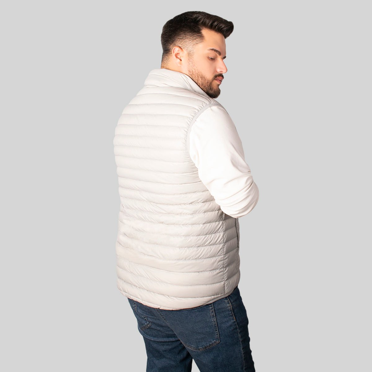 Foto 7 pulgar | Chaleco Greenlander Gorro Oculto Tallas Extra Para Hombre