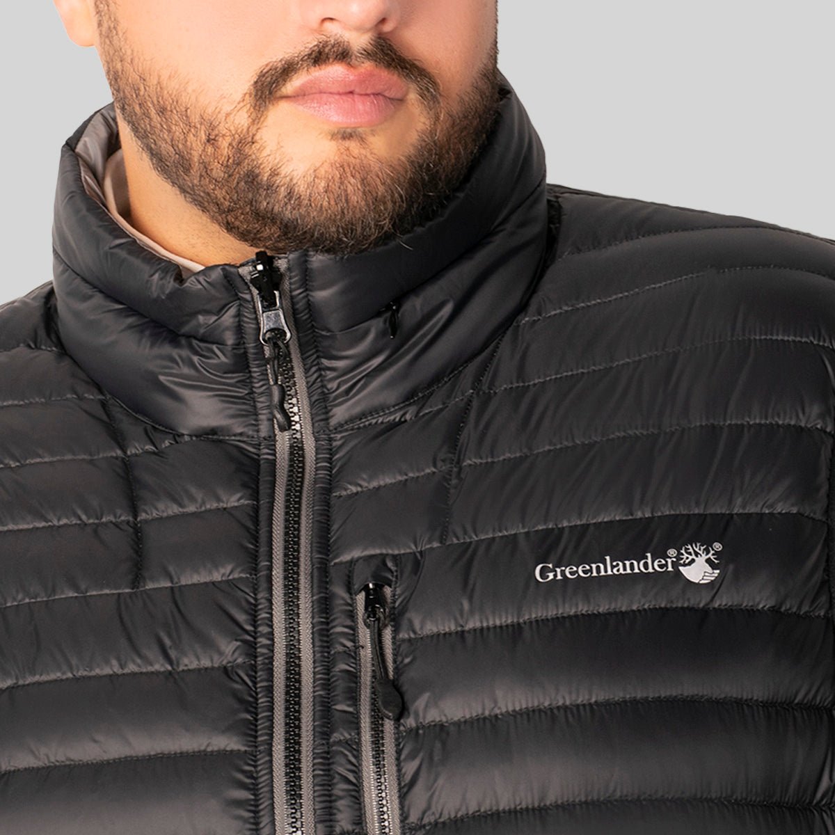 Foto 7 pulgar | Chaleco Greenlander Gorro Oculto Tallas Extra Para Hombre