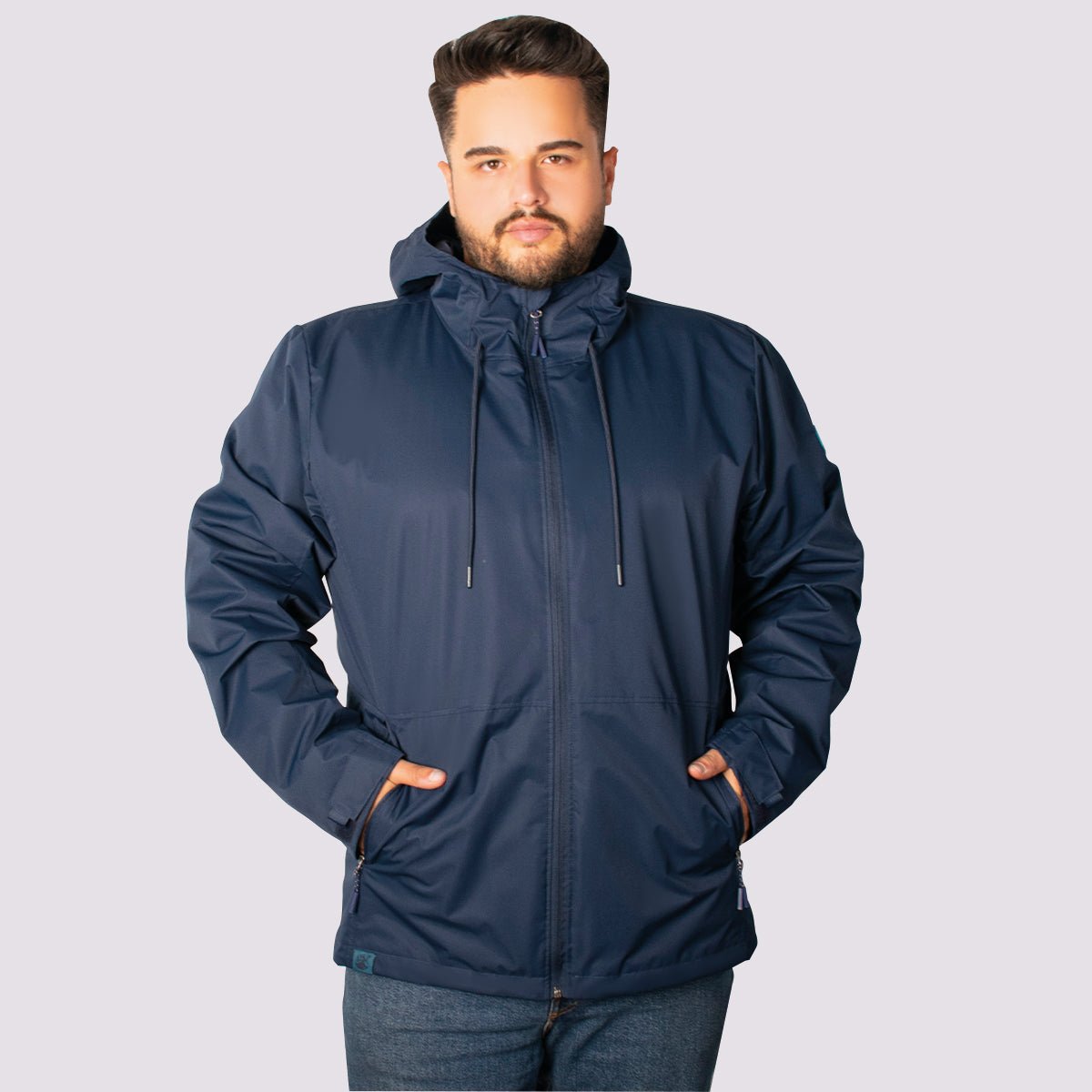 Foto 4 pulgar | Chamarra Greenlander Rompevientos 2 En 1 Tallas Extra Para Hombre