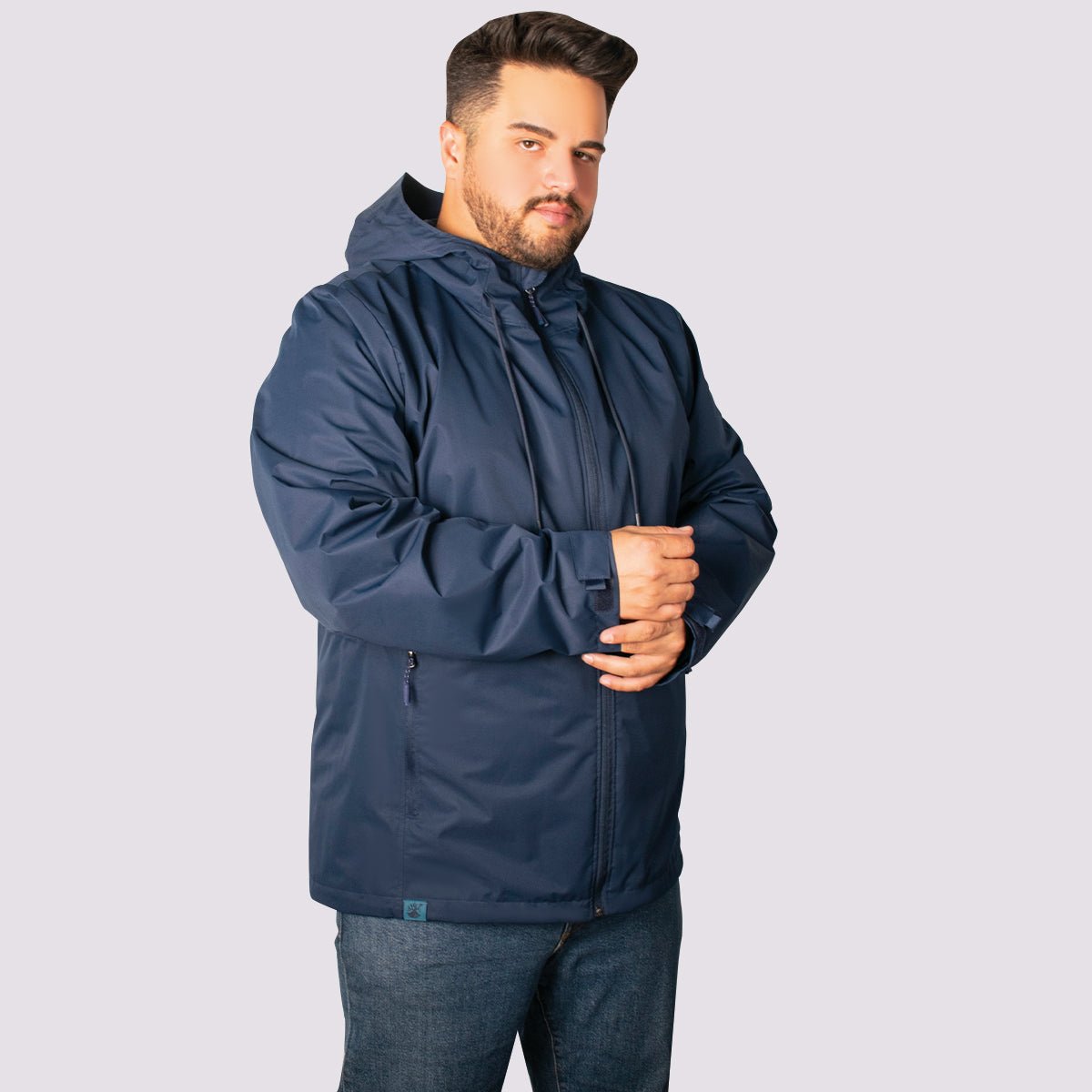 Foto 5 pulgar | Chamarra Greenlander Rompevientos 2 En 1 Tallas Extra Para Hombre
