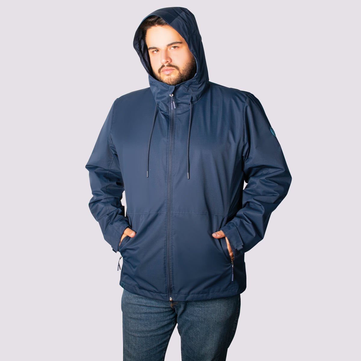 Foto 5 | Chamarra Greenlander Rompevientos 2 En 1 Tallas Extra Para Hombre
