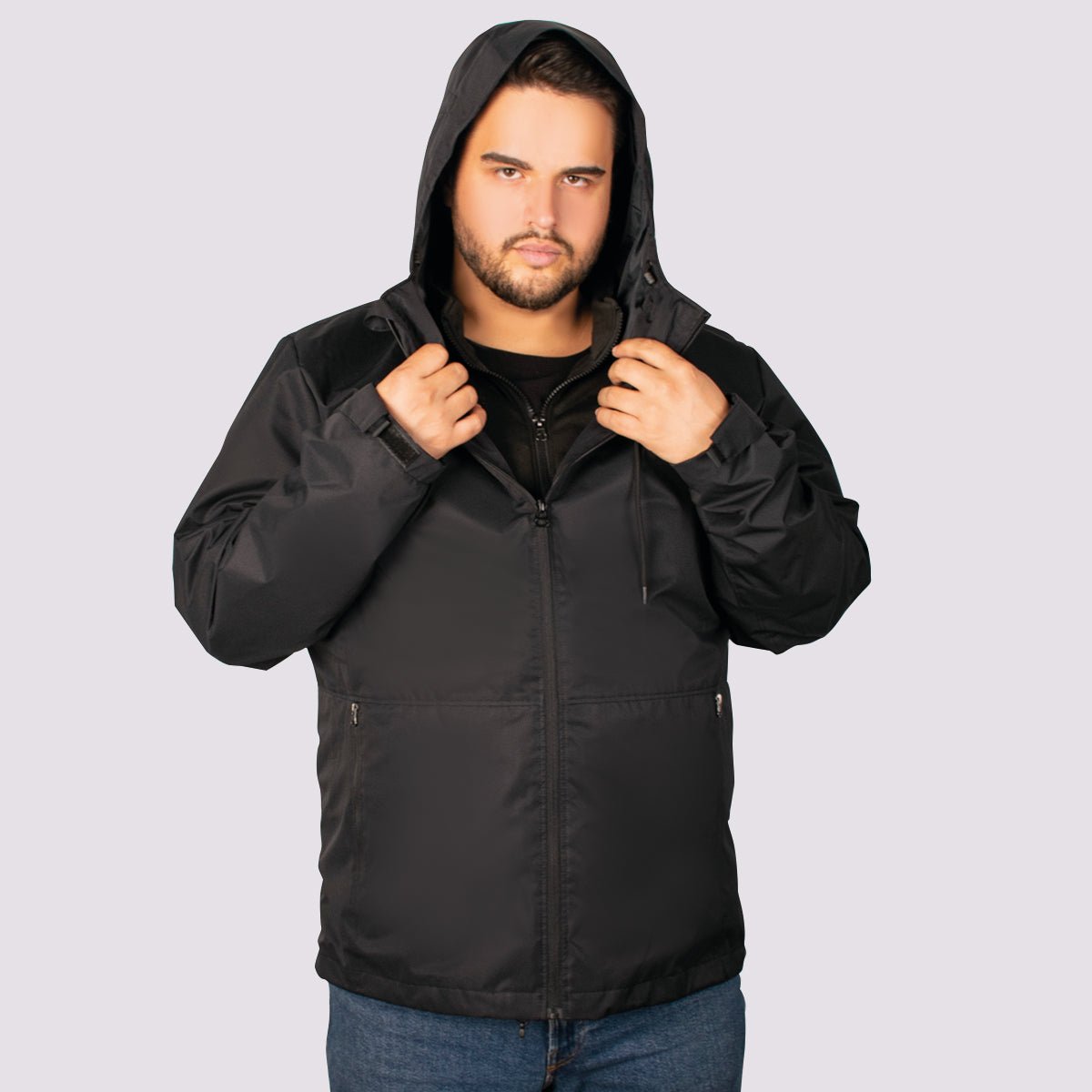 Foto 4 pulgar | Chamarra Greenlander Rompevientos 2 En 1 Tallas Extra Para Hombre