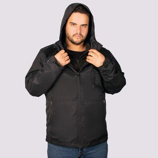 Foto 3 | Chamarra Greenlander Rompevientos 2 En 1 Tallas Extra Para Hombre