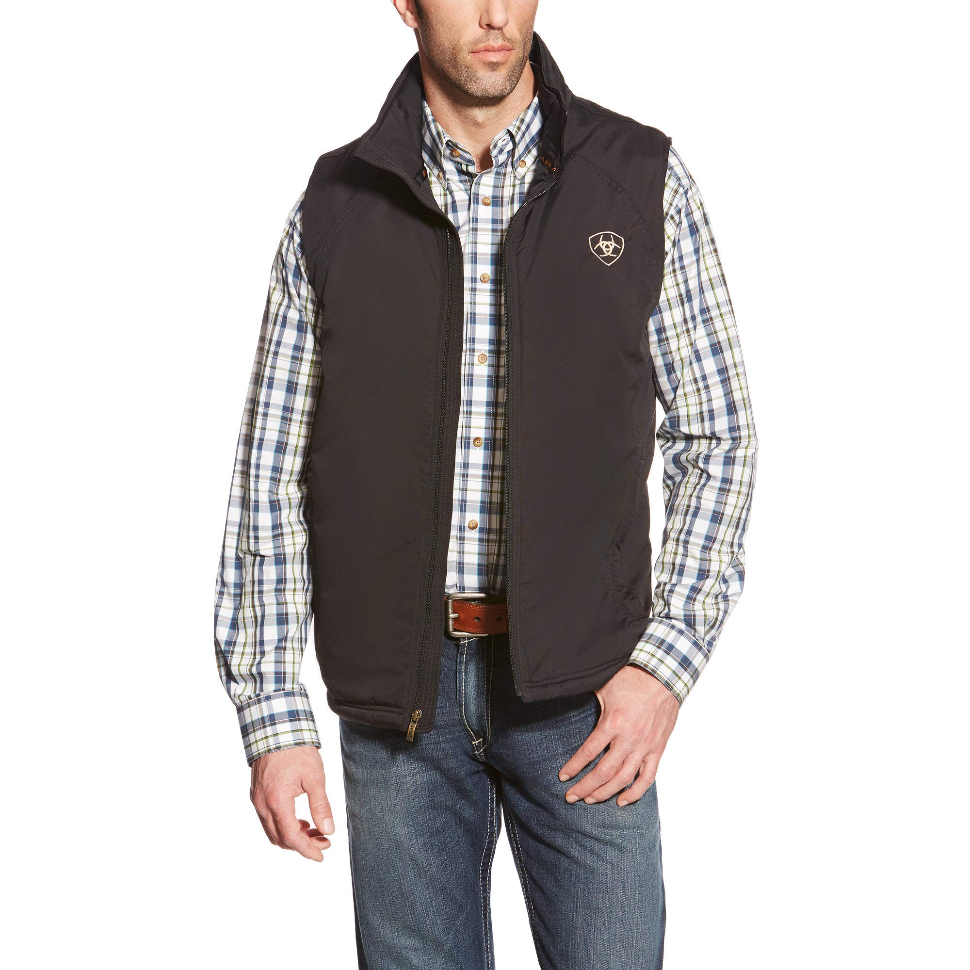 Foto 2 pulgar | Chaleco Ariat Team Para Hombre, Negro, Con Aislamiento Sintético, Talla M - Venta Internacional.