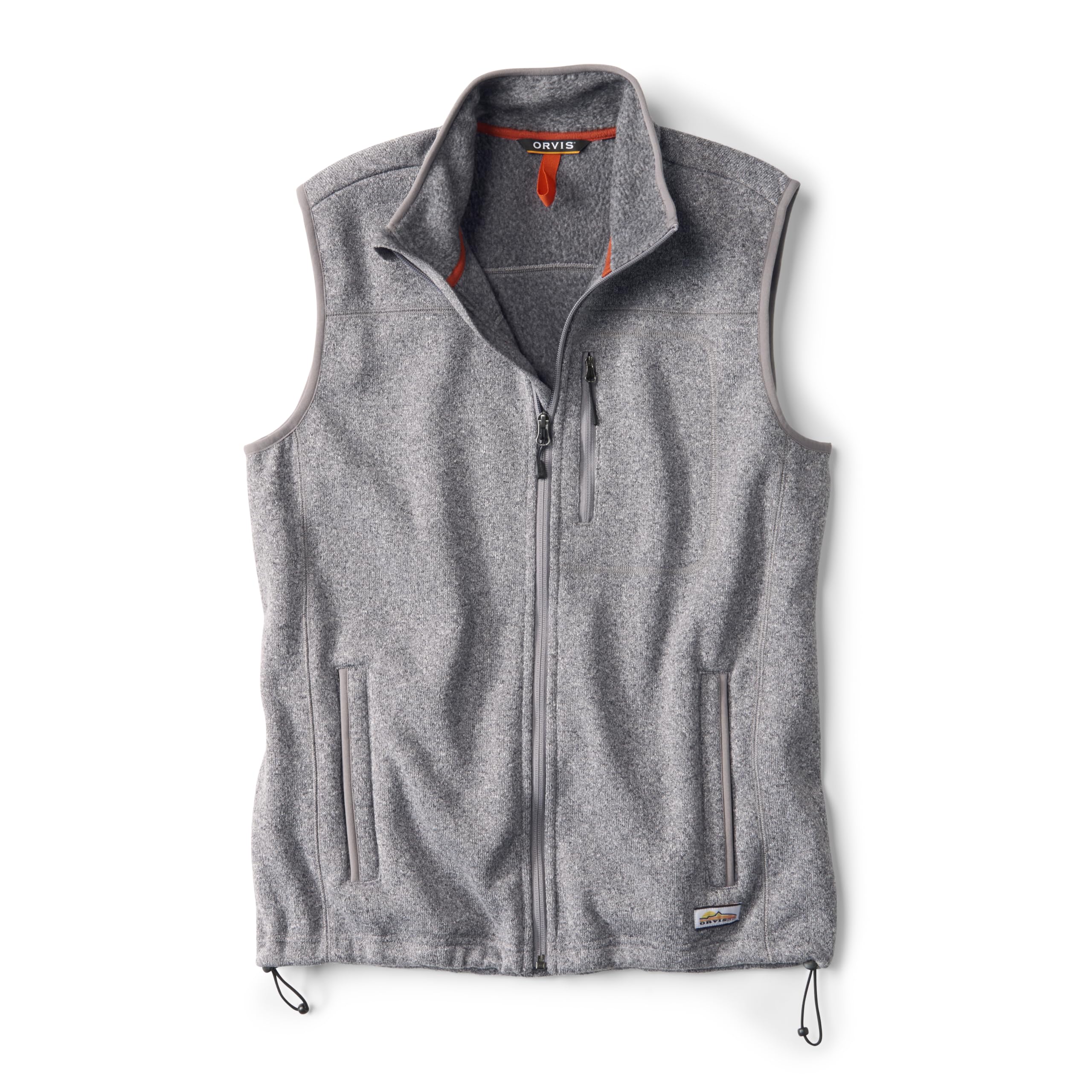 Foto 2 pulgar | Chaleco Polar Orvis Recycled Para Hombre, Cálido, Gris Jaspeado - Venta Internacional.