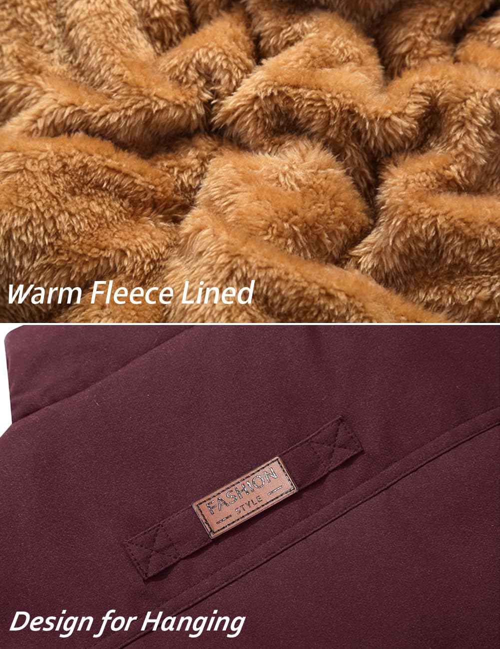 Foto 4 pulgar | Chaleco De Invierno Tacvasen Chaqueta Sin Mangas Con Forro Polar Grueso Para Hombre - Venta Internacional.