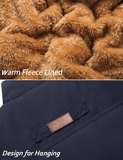 Foto 3 | Chaleco Tacvasen Para Hombre, Forro Polar Cálido Con Cremallera Completa, Para Exteriores - Venta Internacional.
