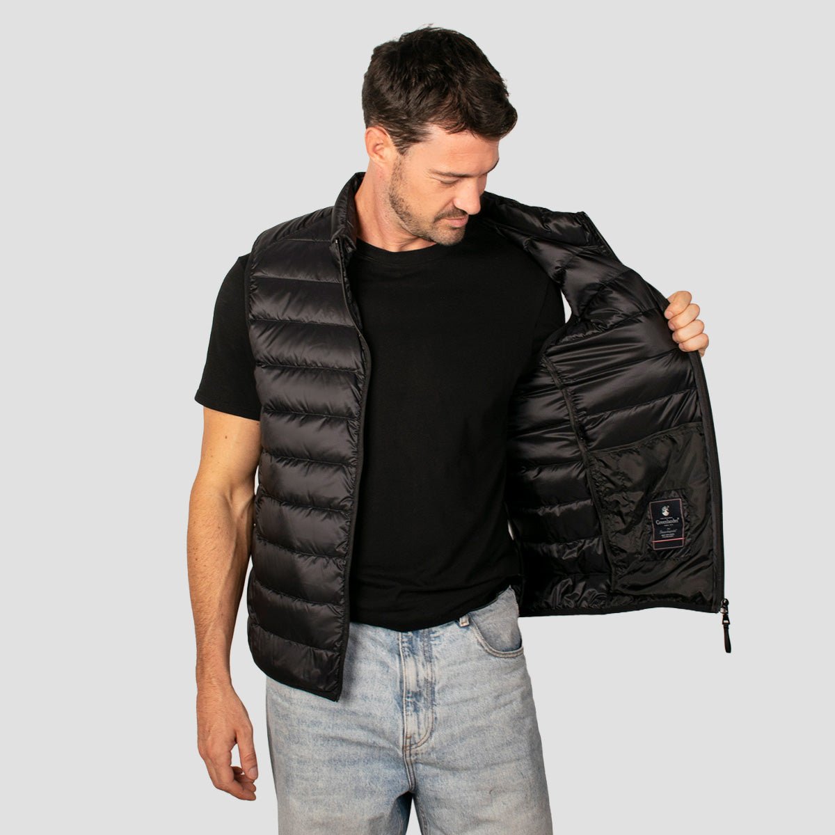 Foto 3 pulgar | Chaleco Para Hombre Greenlander Packable Acolchado