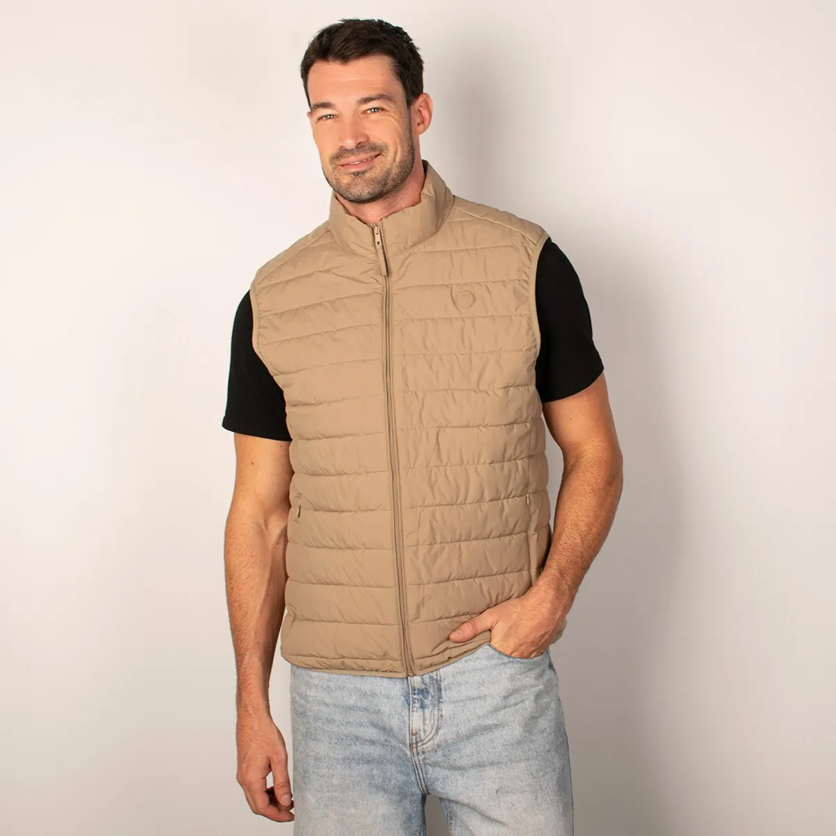 Foto 2 pulgar | Chaleco Capitonado Greenlander para Hombre