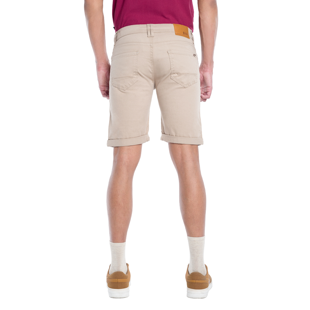 Foto 4 pulgar | Bermudas de Gabardina Oggi BERM2500KHAK color Marrón para Hombre