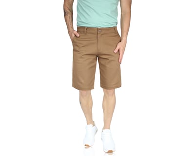 Foto 2 | Bermuda Rams Cottons Terra Camel para Hombre