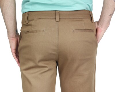 Foto 4 | Bermuda Rams Cottons Terra Camel para Hombre