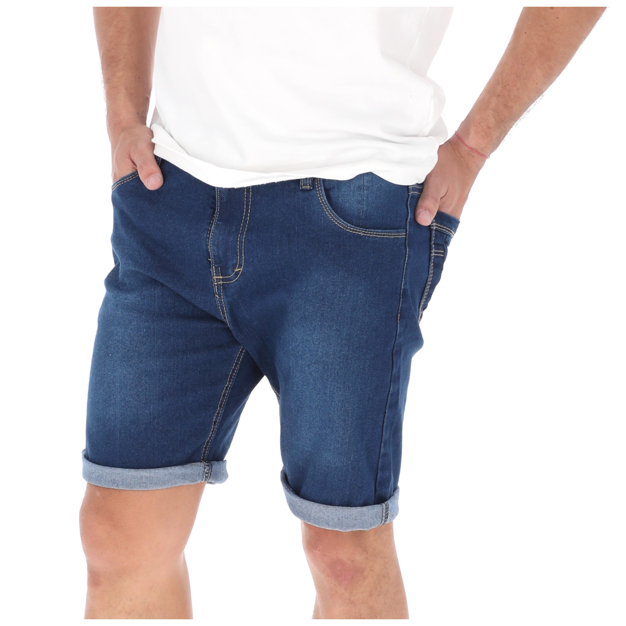 Foto 5 | Bermudas de Mezclilla CHB Chili Beans Clothing Co. Lombard Azul para Hombre