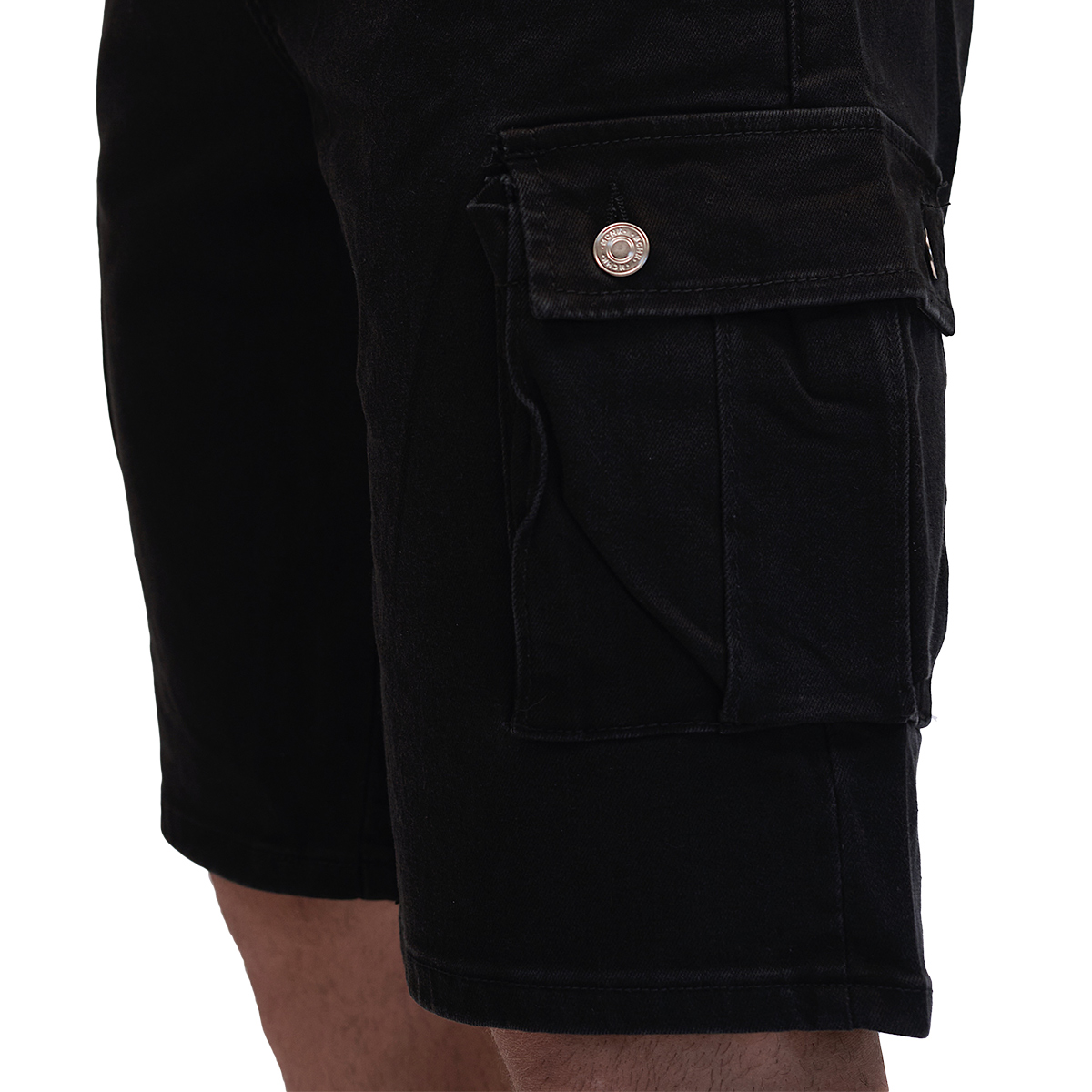 Foto 4 | Bermuda Mchk  8047  de Cargo color Negro para Hombre