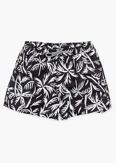 Foto 1 | Bermuda Para Caballero Con Estampado Negro Losan
