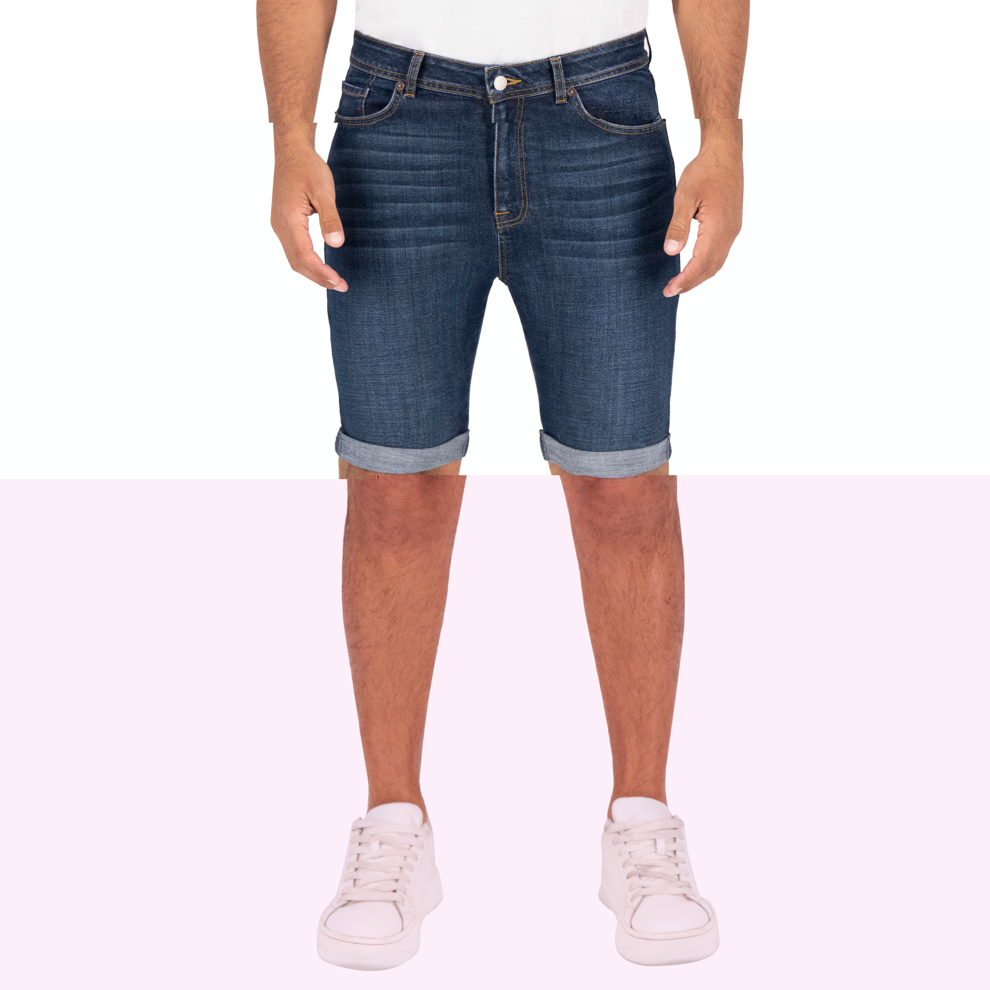 Foto 2 pulgar | Bermuda Mezclilla Britos Jeans Hombre Short Azul 803689