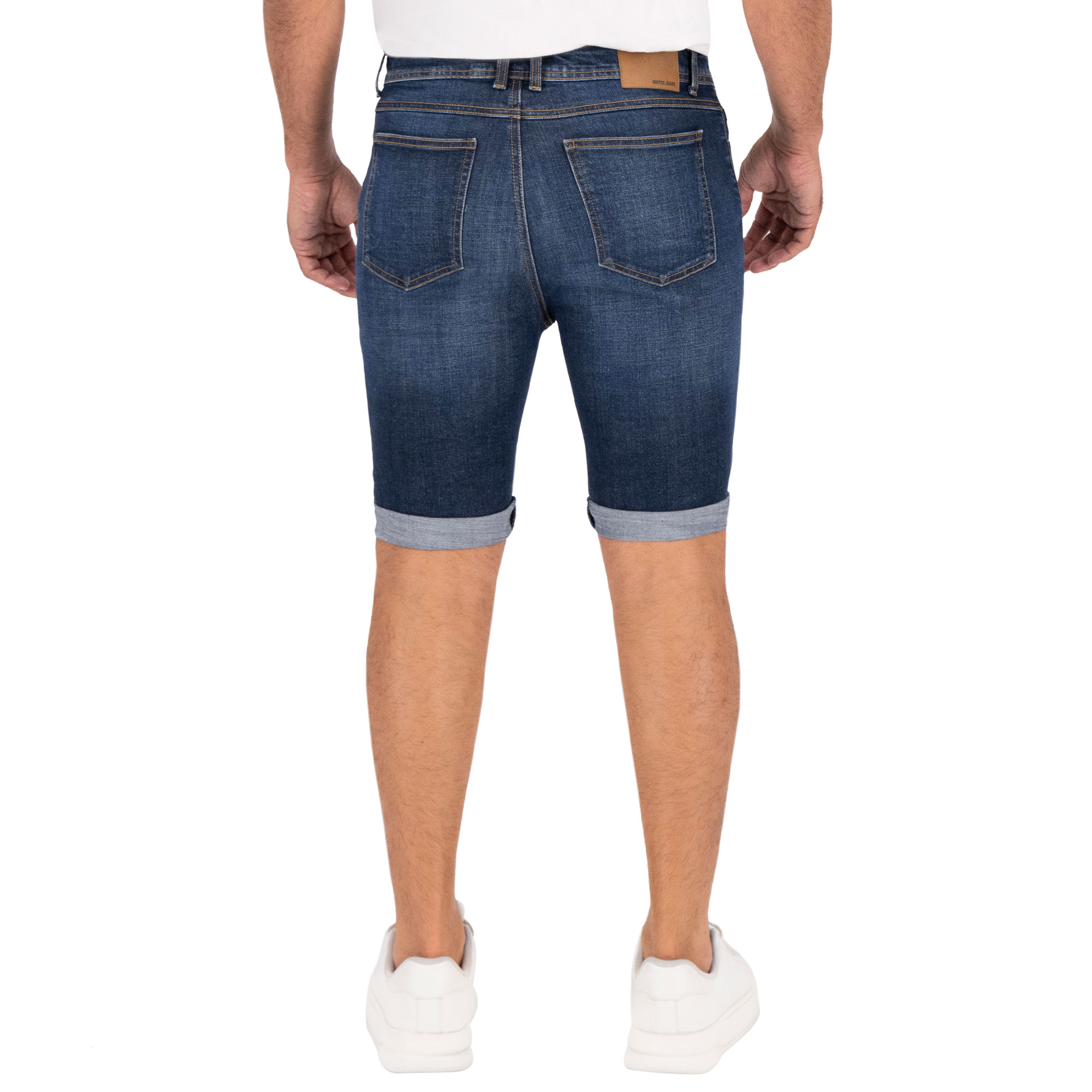 Foto 3 pulgar | Bermuda Mezclilla Britos Jeans Hombre Short Azul 803689
