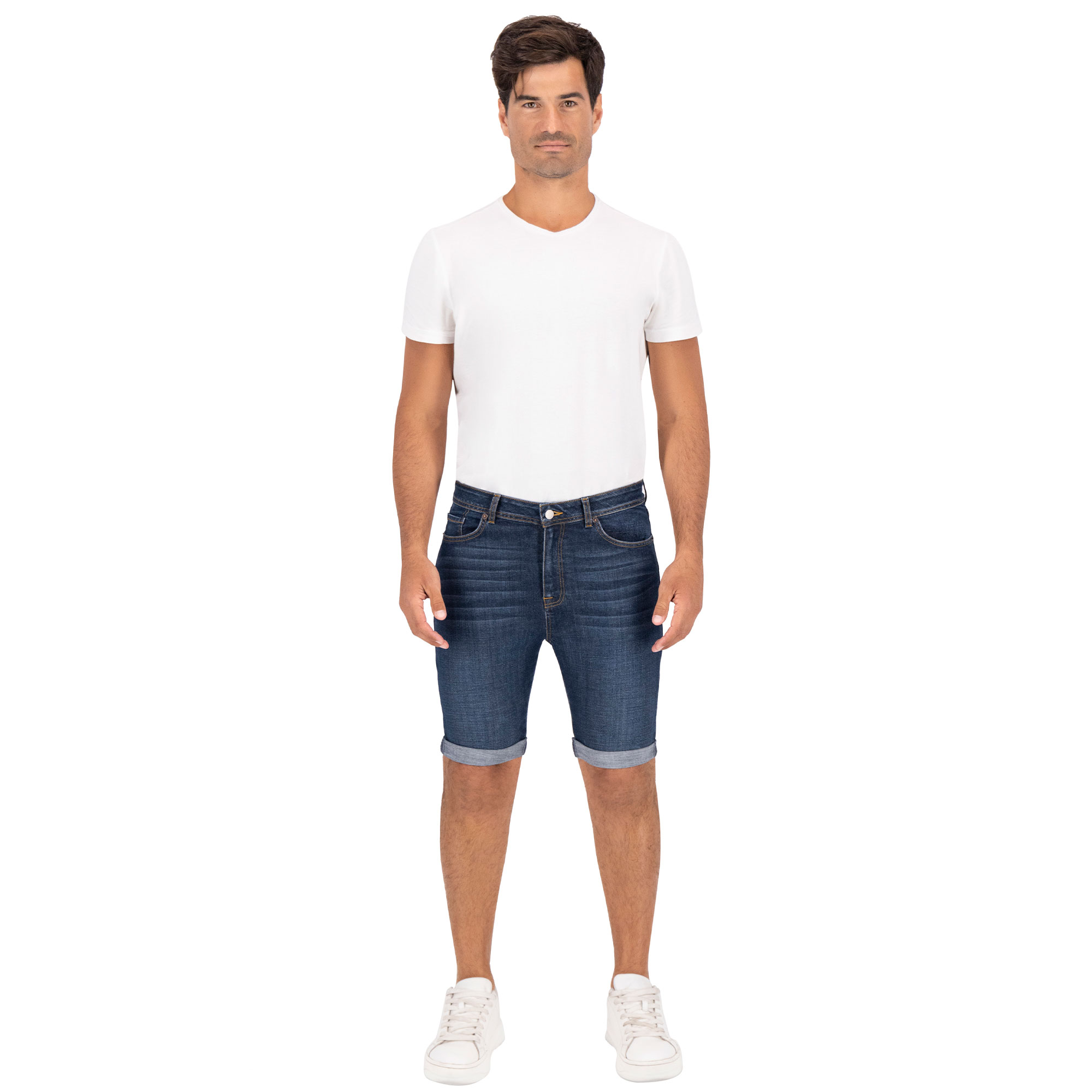 Foto 4 pulgar | Bermuda Mezclilla Britos Jeans Hombre Short Azul 803689