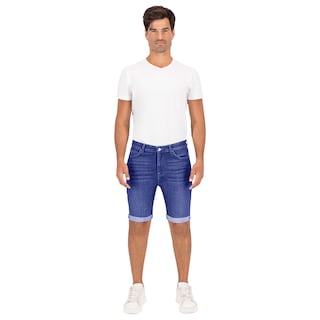 Foto 3 | Bermuda Britos Jeans Hombre Mezclilla Short Azul 803709