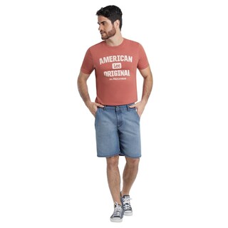 Foto 4 | Bermuda Lee Hombre Xtreme Slim Fit 426 Azul