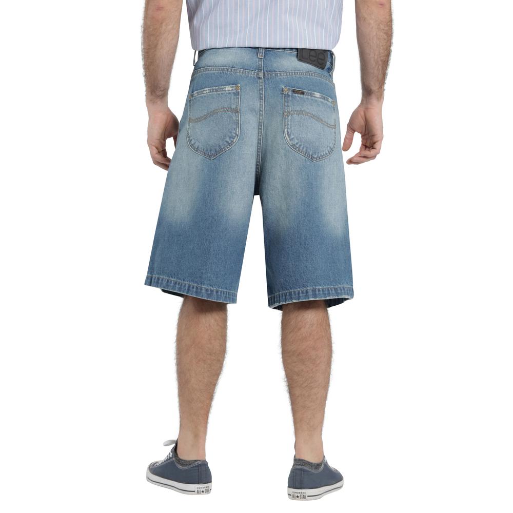 Foto 4 pulgar | Bermuda Lee Hombre Xtreme Slim Fit 425 Azul