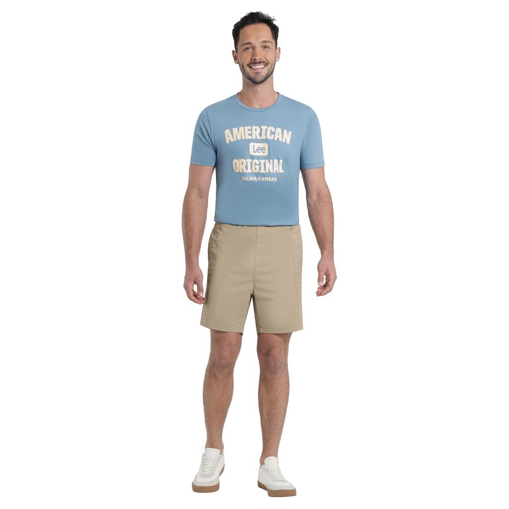 Foto 4 | Bermuda Lee Hombre Xtreme Slim Fit 427 Cafe