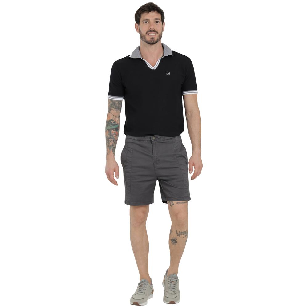 Foto 5 pulgar | Bermuda Lee Hombre Xtreme Slim Fit 842 Gris