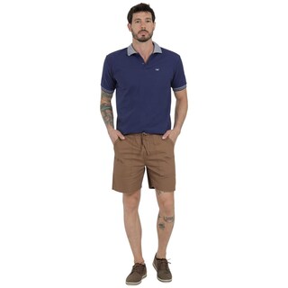 Foto 4 | Bermuda Lee Hombre Vintage Slim Fit 663 Amarillo