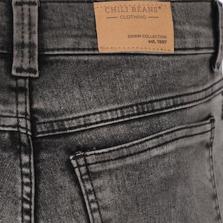 Foto 4 | Bermuda De Mezclilla Color Gris Para Hombre Chb Chili Beans Clothing Co.