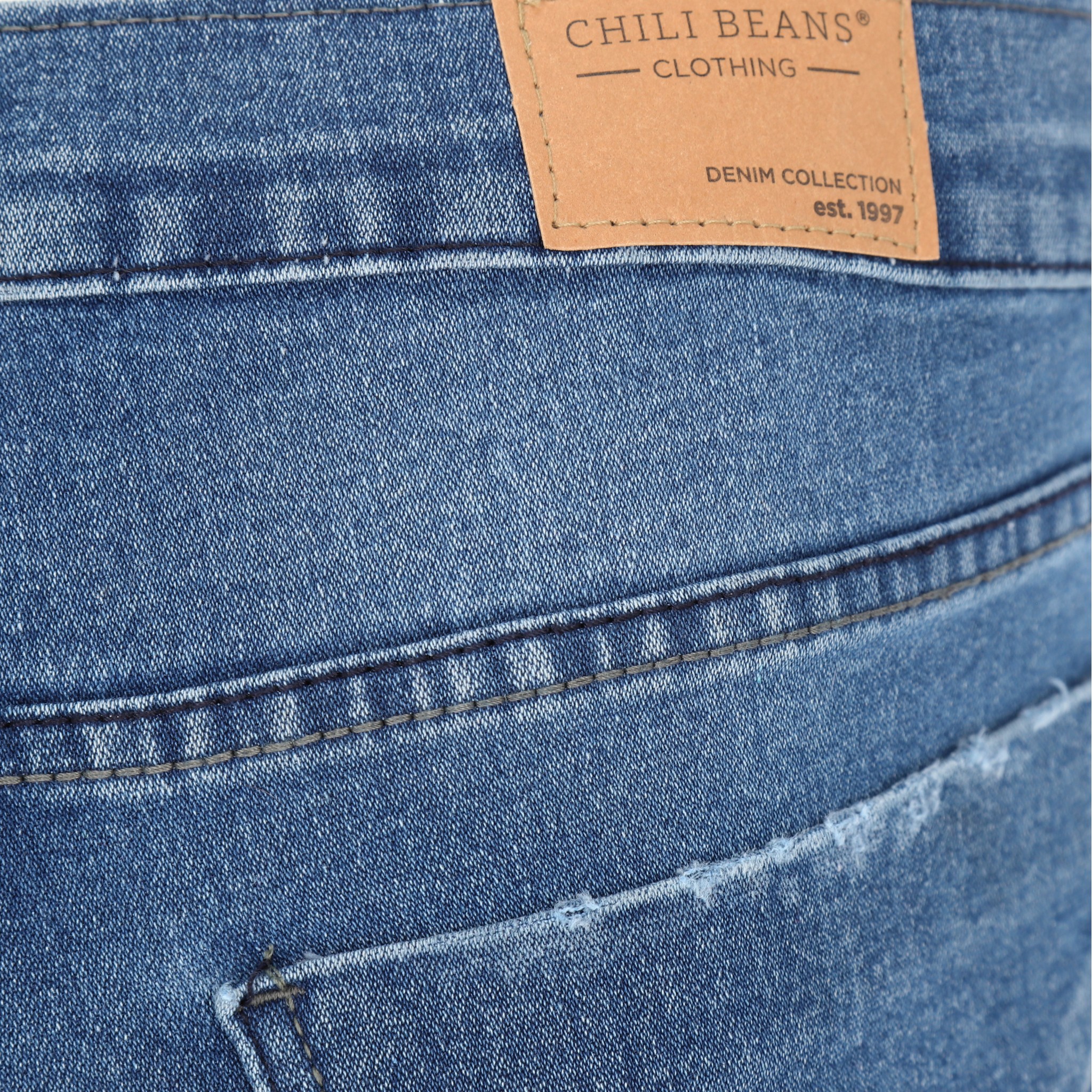 Foto 5 pulgar | Bermuda De Mezclilla Color Azul  Para Hombre Chb Chili Beans Clothing Co.
