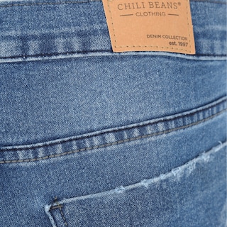 Foto 4 | Bermuda De Mezclilla Color Azul Para Hombre Chb Chili Beans Clothing Co.